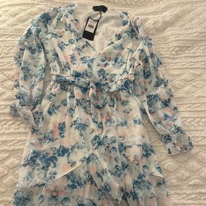 Kendal & Kylie wrap duster dress